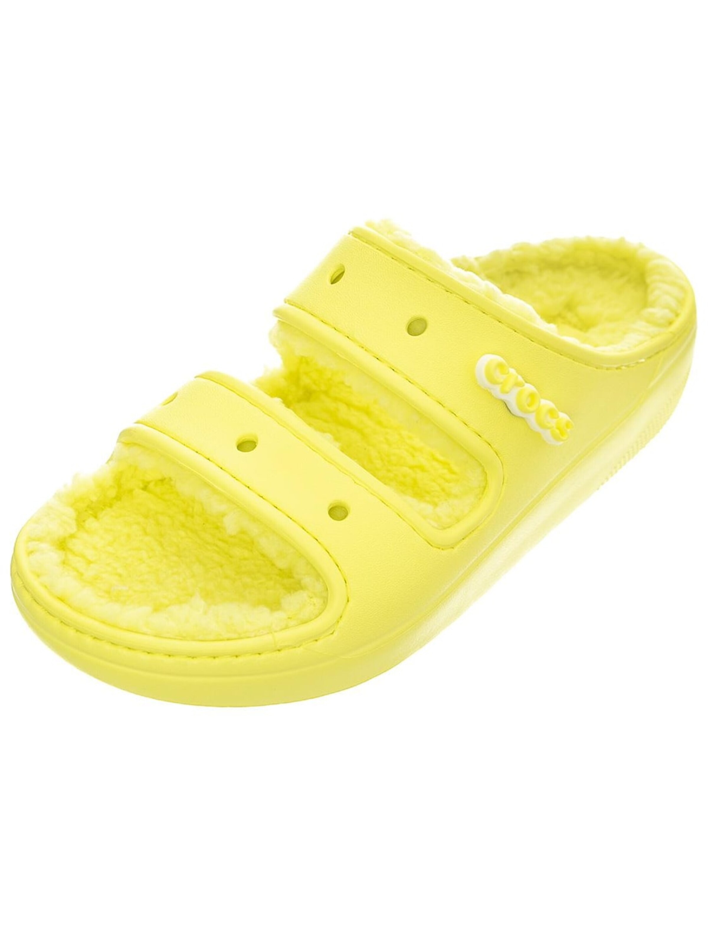 Crocs Pantoletter 'Cozzzy' i gul: forside