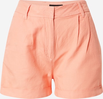 Regular Pantalon à pince 'STUDIOS' Superdry en orange : devant
