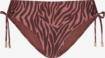 Beachlife Bikinibroek 'Zebra' in Roze: voorkant