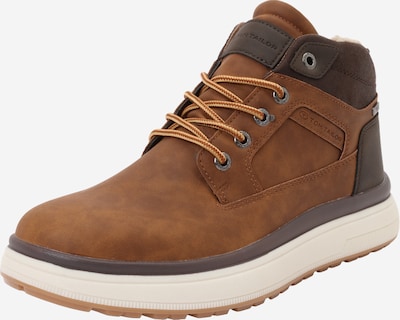 TOM TAILOR Nauhabootsit värissä konjakki, Tuotenäkymä