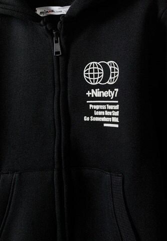 MINOTI Sweatjacke in Schwarz