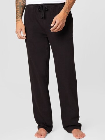 Michael Kors Pajama Pants 'TERRY' in Black: front