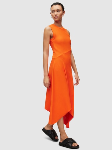 AllSaints Obleka 'GIA' | oranžna barva