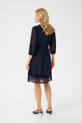 Cream Kleid 'Milla' in Blau