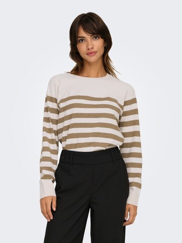 ONLY Sweater 'ONLama' in Grey: front