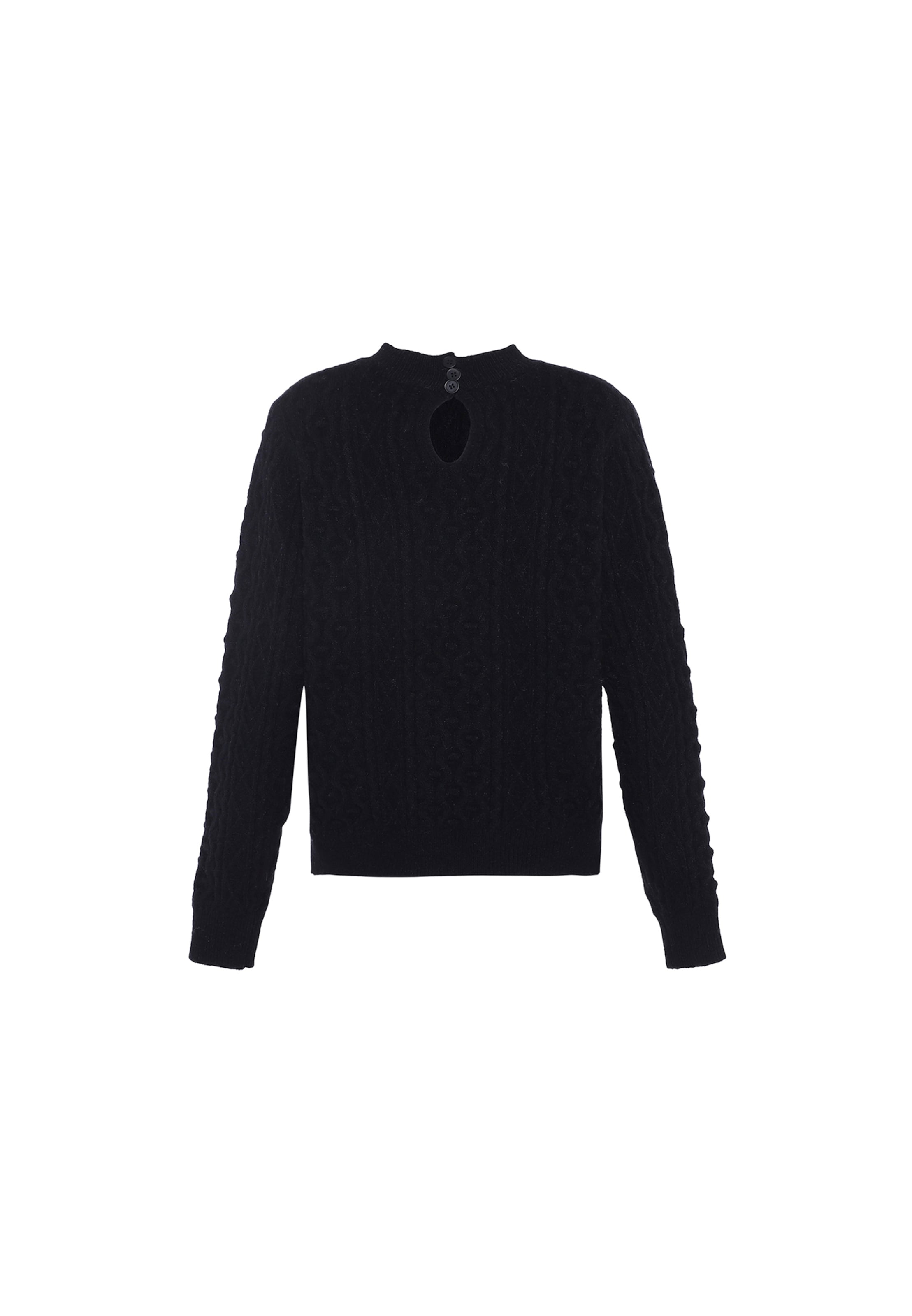 faina Пуловер в черно