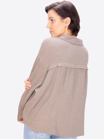 Chemisier 'Sasha' Seasons of April en marron