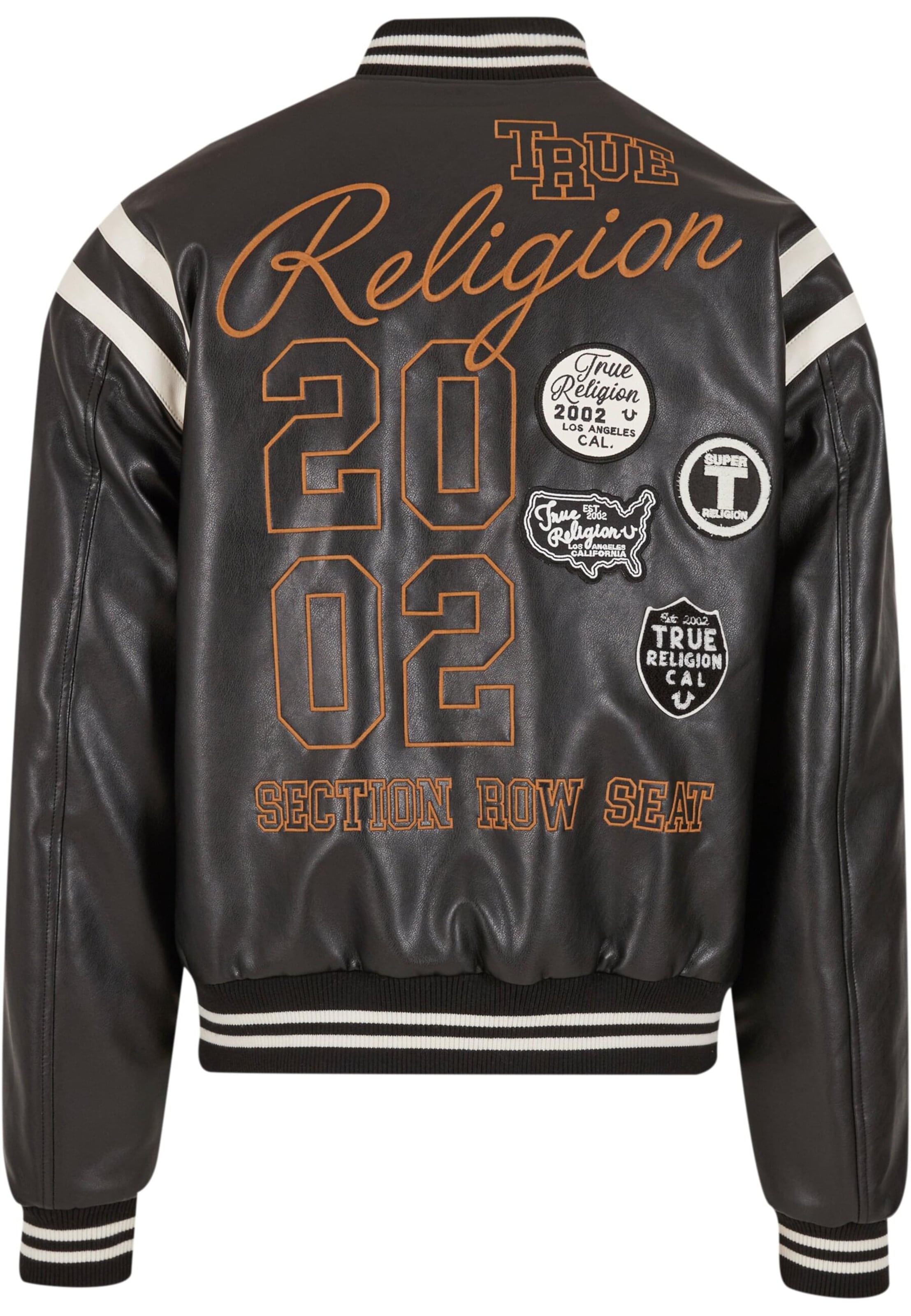 True Religion Between-season jacket 'Varsity' in Black