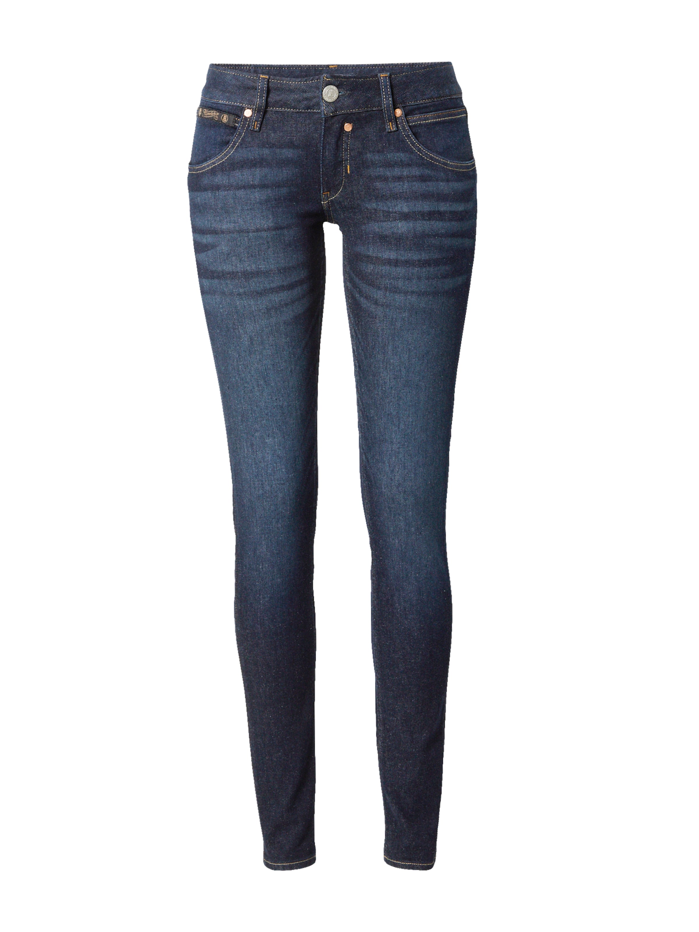 Herrlicher Slimfit Farkut värissä sininen: etupuoli