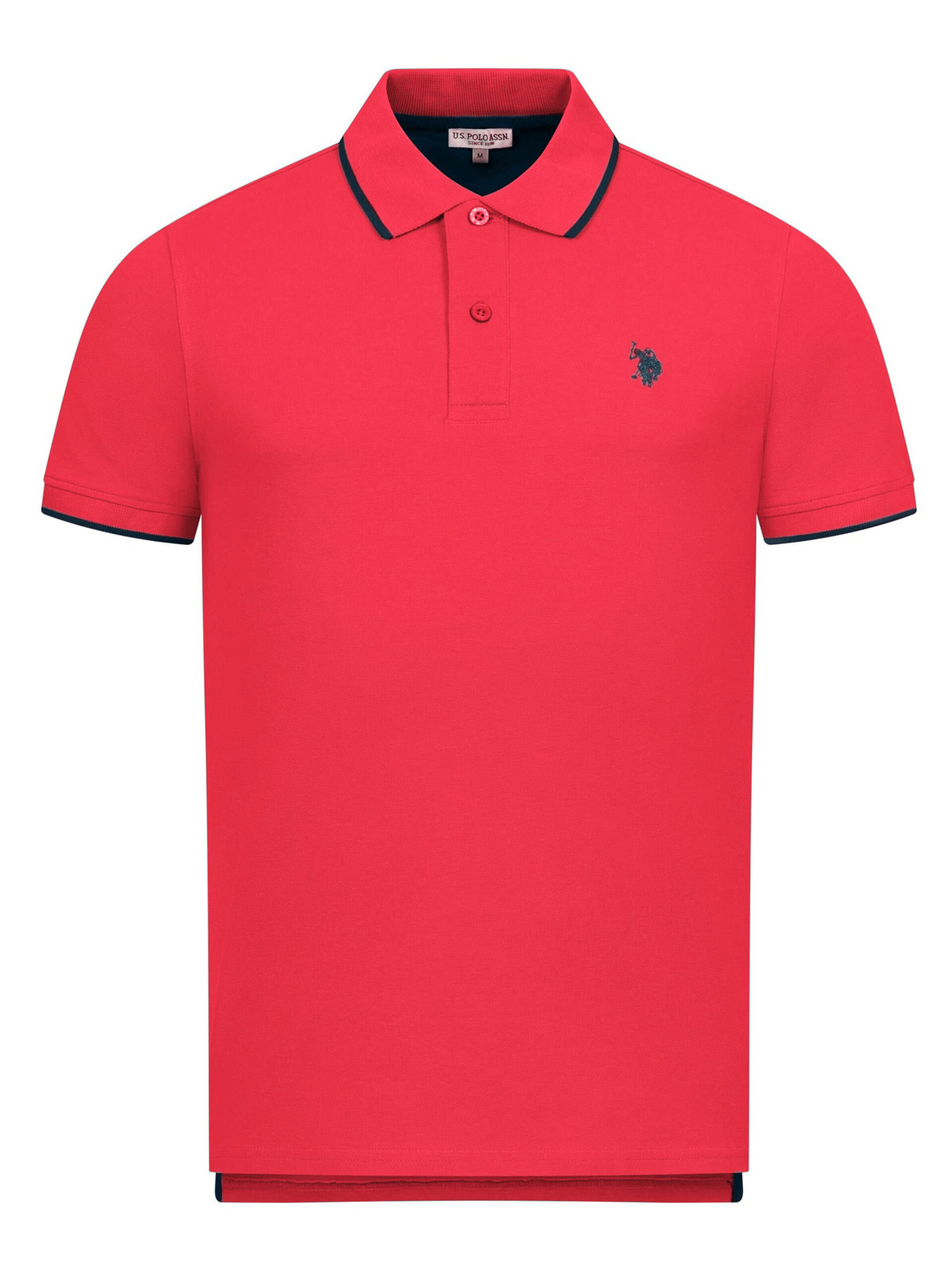 U.S. POLO ASSN. Poloshirt in Rot: Vorderseite
