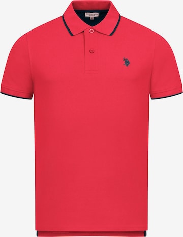 U.S. POLO ASSN. Poloshirt in Rot: Vorderseite