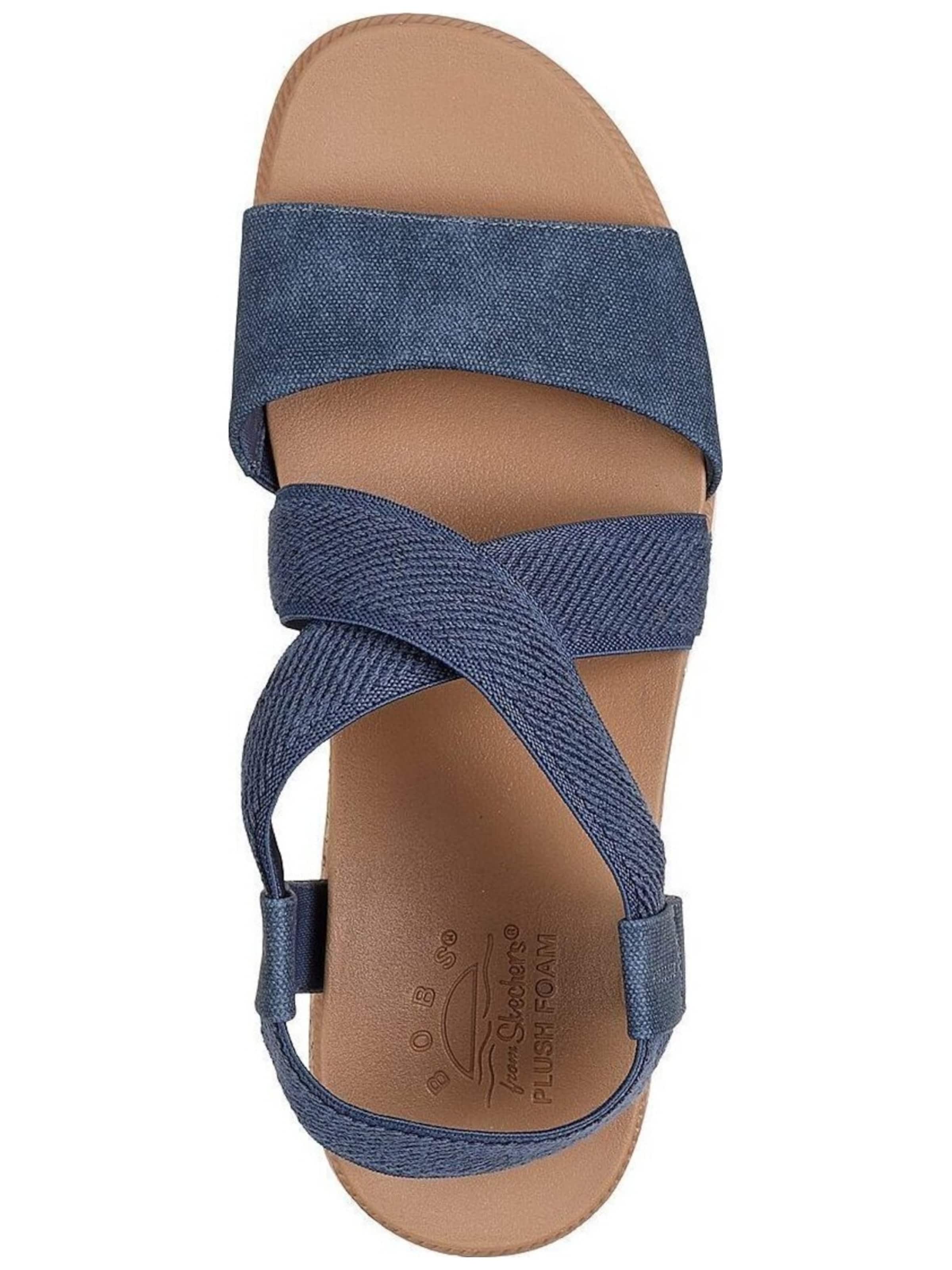 SKECHERS Sandal 'Skechers Desert Kiss Low' in Blue