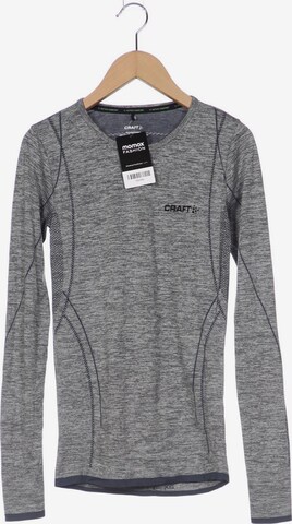 Craft Top & Shirt in XS in Grey: front