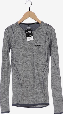 Craft Top & Shirt in XS in Grey: front