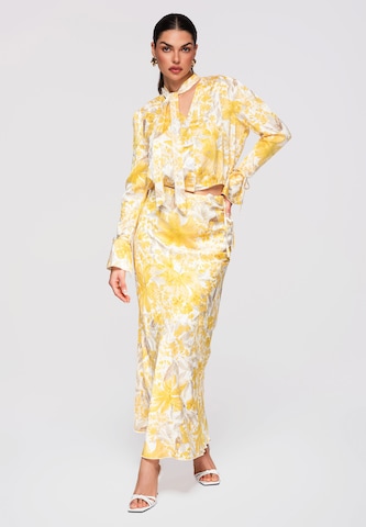 Ombre Blouse in Geel