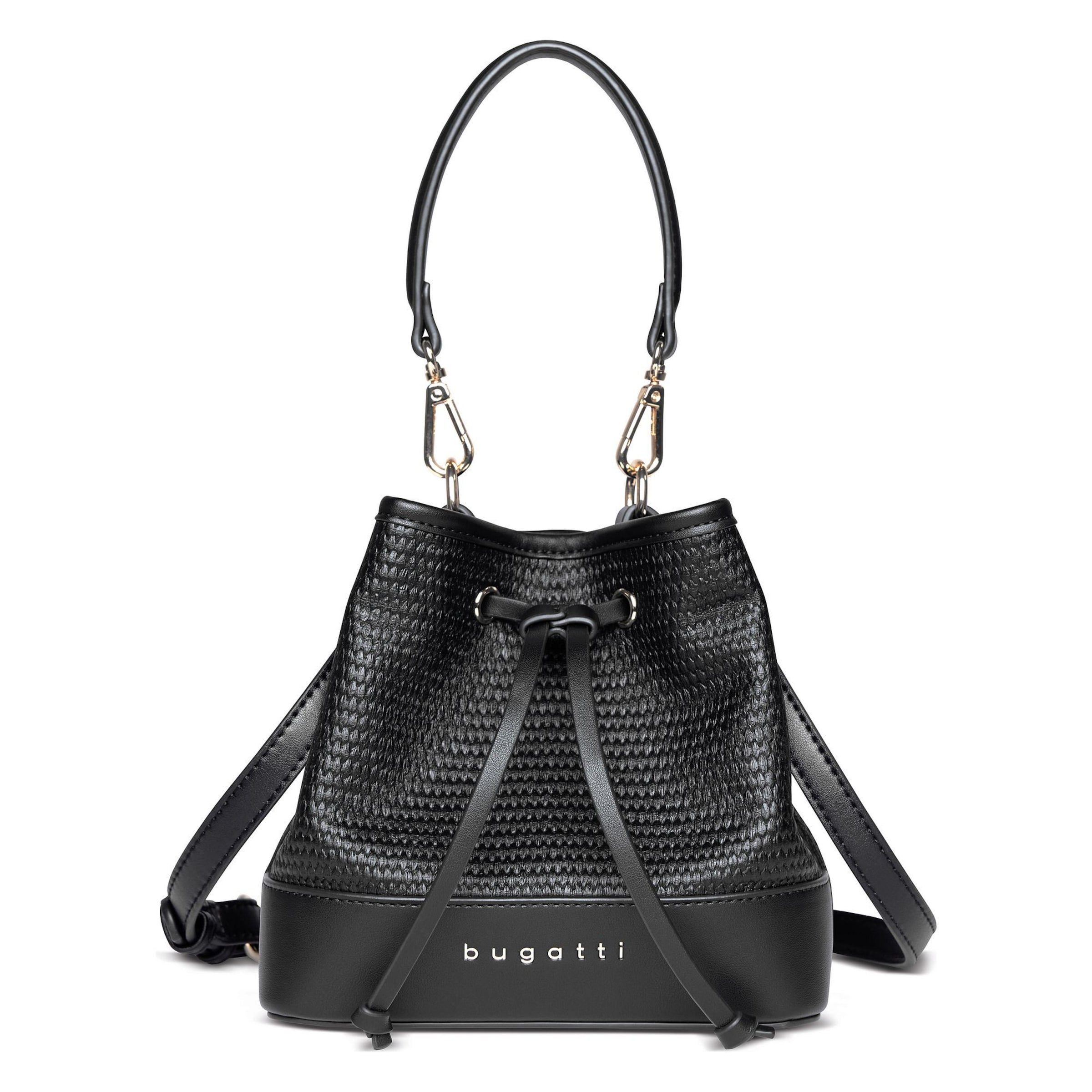 Sac bandoulière 'Isa' bugatti en noir : devant