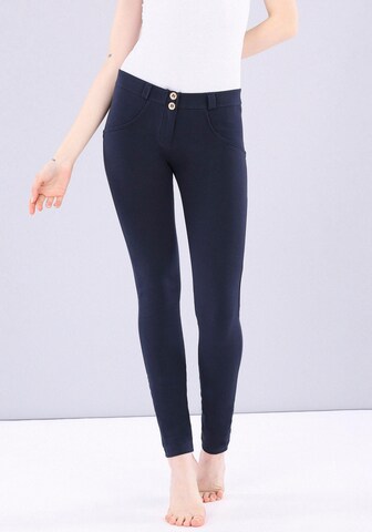 Freddy Skinny Pants in Blue: front