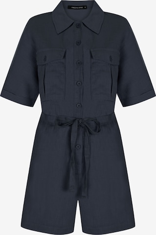 FRESHLIONS Jumpsuit 'Livia' in Blue: front
