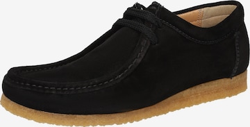 SIOUX Moccasins 'Tils grashop.-D 001' in Black: front