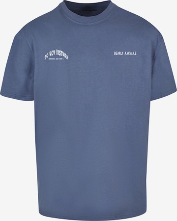 T-Shirt 'Barely Awake' Merchcode en bleu : devant