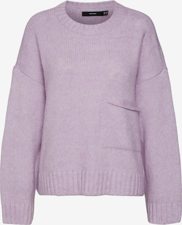 Pull-over 'CORINNA' VERO MODA en violet : devant