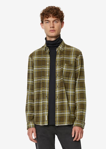 Marc O'Polo DENIM Regular fit Button Up Shirt in Green: front