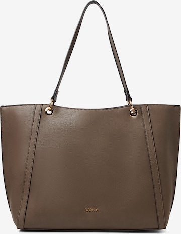 L.CREDI Shopper ' Petrana ' in Braun: Vorderseite