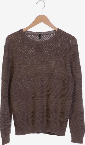 UNITED COLORS OF BENETTON Sweater & Cardigan in M in Brown: front