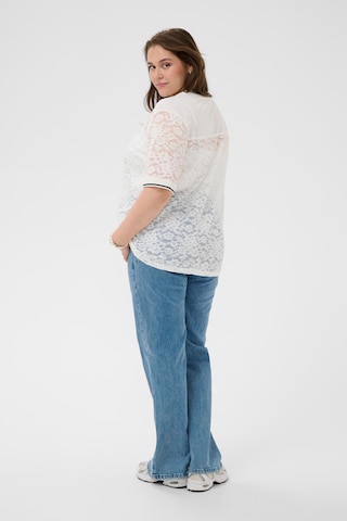 KAFFE CURVE Shirt 'KCbella ' in White