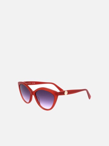 Longchamp - Gafas de sol en rojo: frente