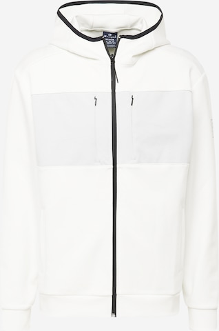 Veste de survêtement Champion Authentic Athletic Apparel en blanc : devant