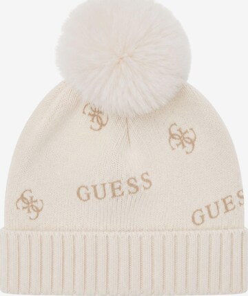GUESS KIDS Mössa 'GUESS KIDS cappello CAPPELLO' i beige: framsida