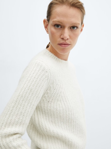 Pull-over 'Chapo' MANGO en blanc