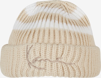 Karl Kani Beanie in Light beige / White, Item view