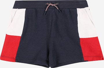 TOMMY HILFIGER Regular Broek in Blauw: voorkant