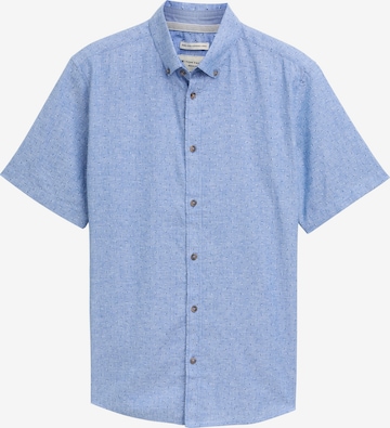 TOM TAILOR Overhemd in Blauw: voorkant