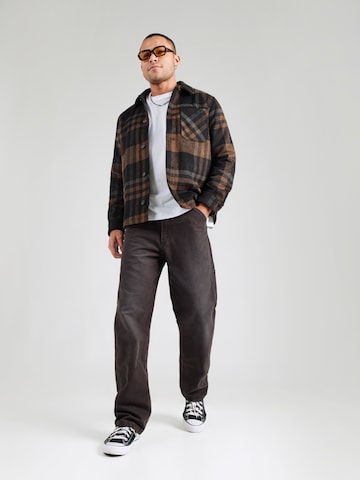 LEVI'S ® Loosefit Jeans '568 LOOSE STRT' in Schwarz