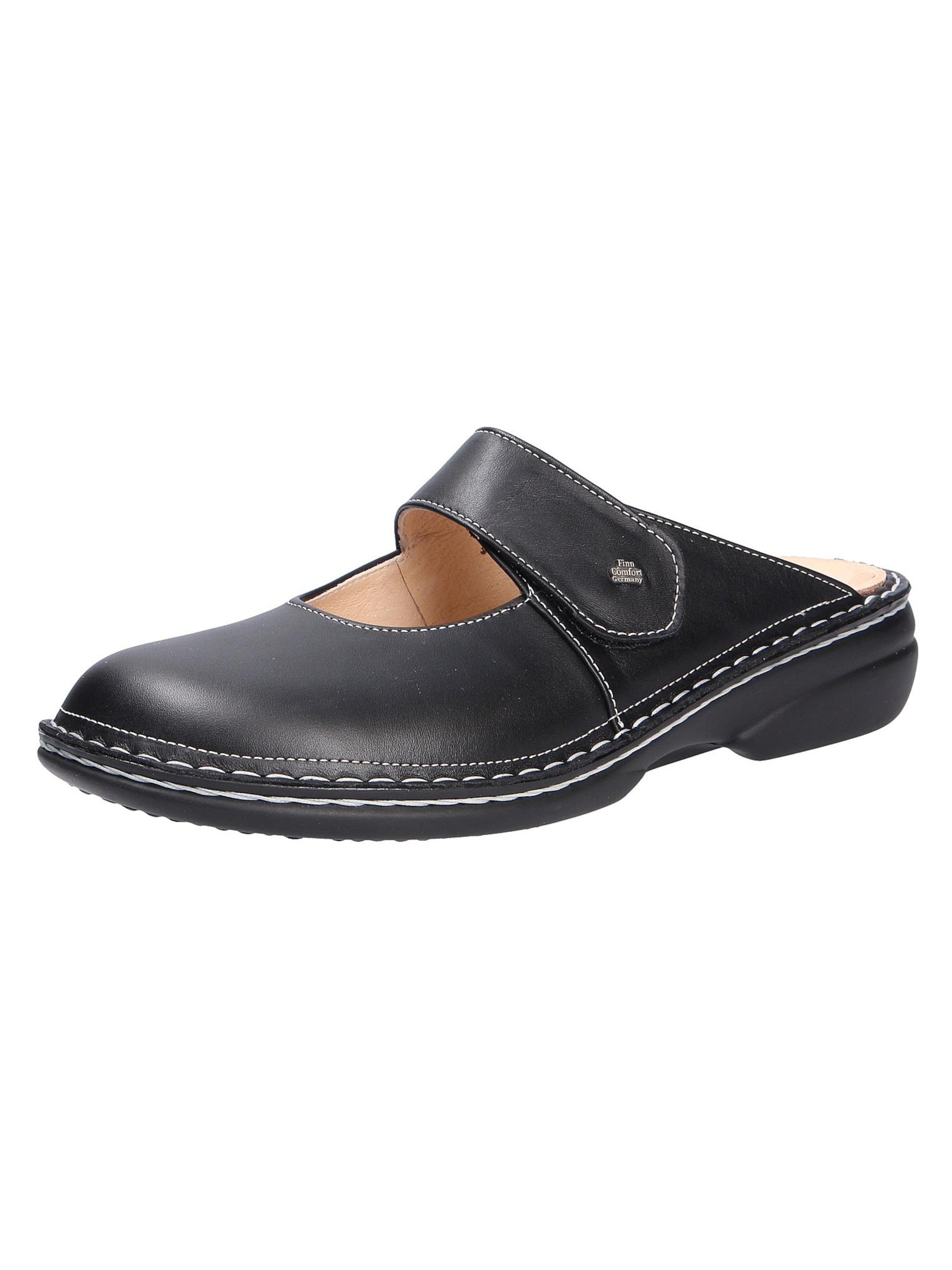 Finn Comfort Clogs 'STANFORD'‌‌‌‌‌ in schwarz, Produktansicht