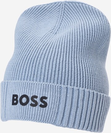 BOSS Beanie 'Asic' in Blue: front