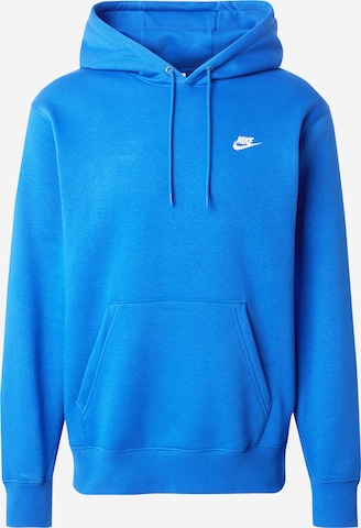 Nike Sportswear Свитшот 'CLUB' в Синий: спереди
