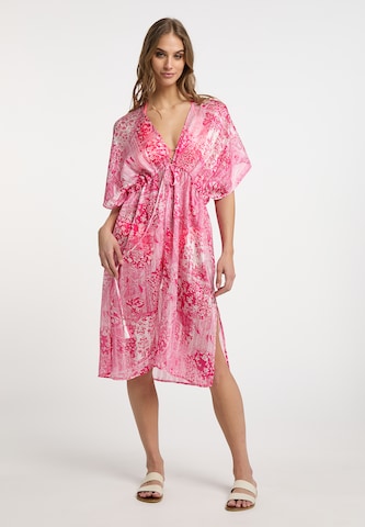 IZIA Пляжное платье в Ярко-розовый: спереди