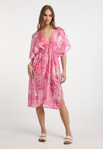 IZIA Beach dress in Pink: front