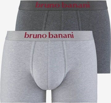 BRUNO BANANI Boxer shorts in Grey: front