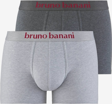 BRUNO BANANI Boxershorts in Grau: predná strana