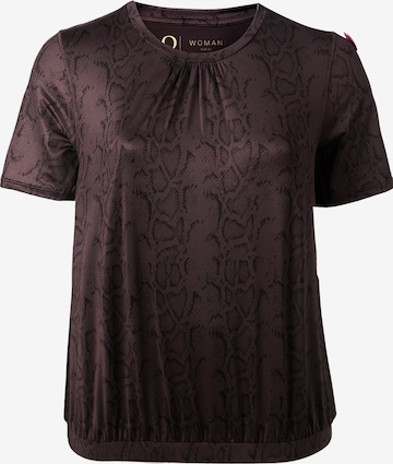 Q by Endurance Shirt 'Liyeer' in Brown: front