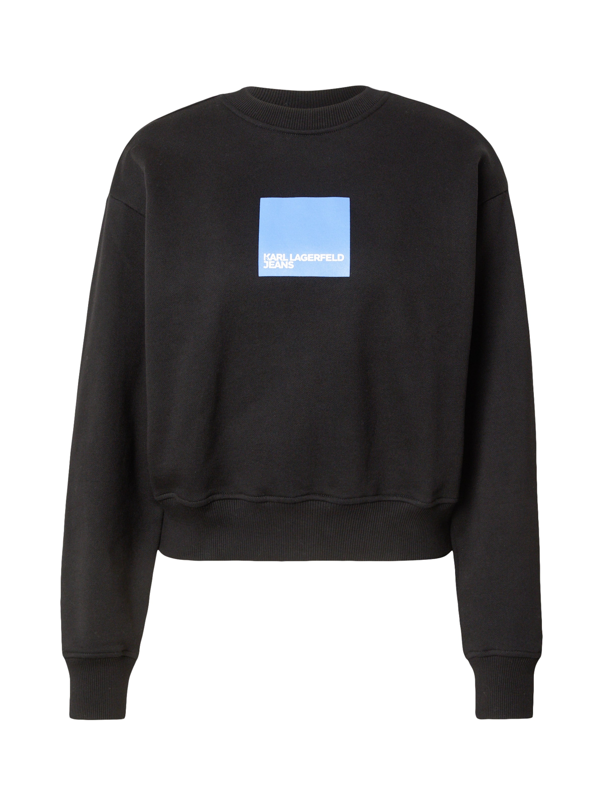 Felpa di KARL LAGERFELD JEANS in nero: frontale