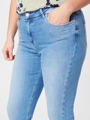 ONLY Carmakoma Slimfit Jeans 'Willy' in Blau
