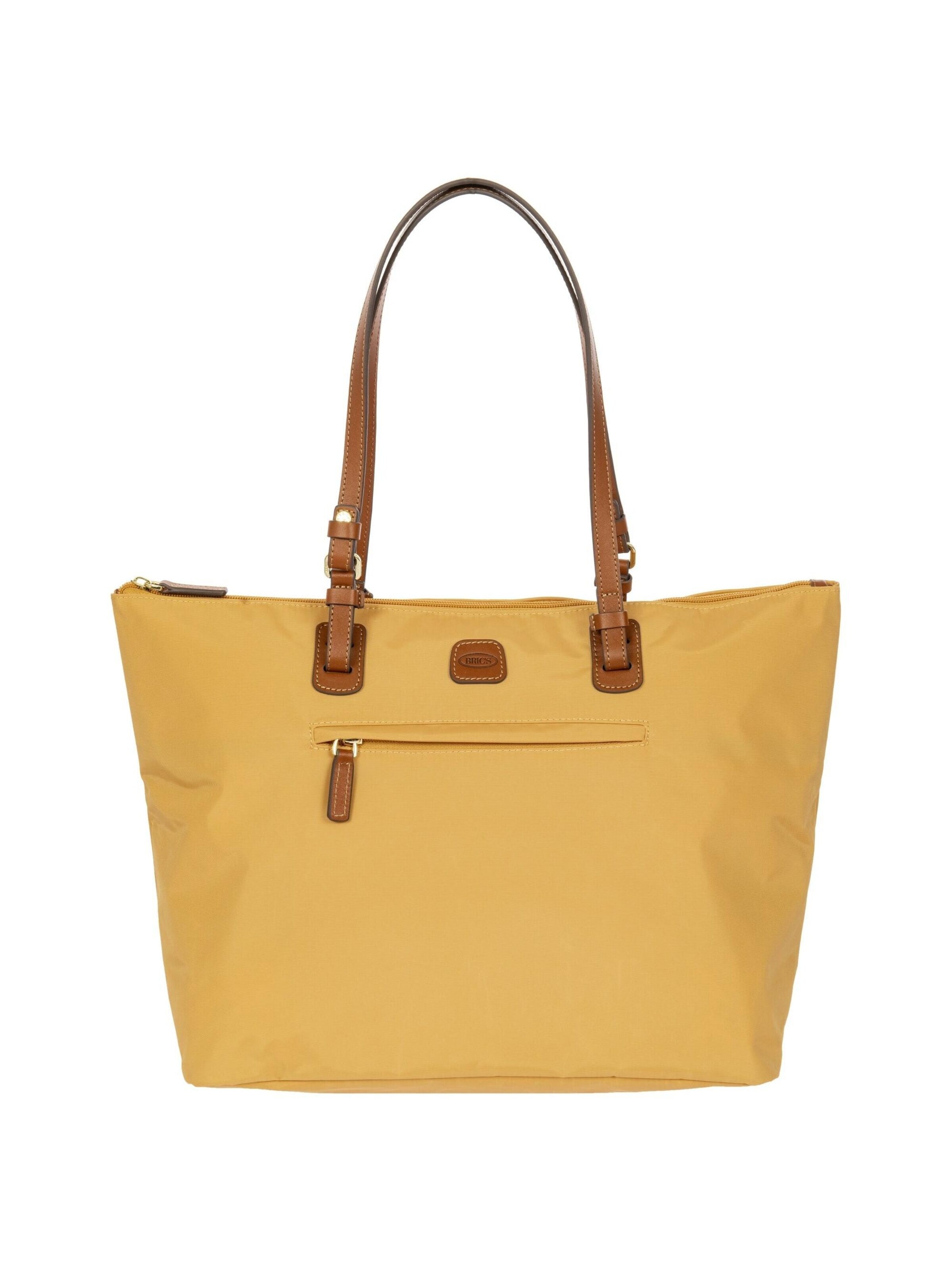 Bric's Shopper 'X-Bag'‌‌ in Gelb: Vorderseite