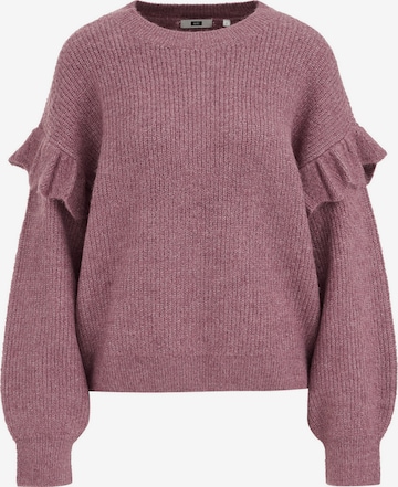 WE Fashion Neulepaita värissä lila: etupuoli