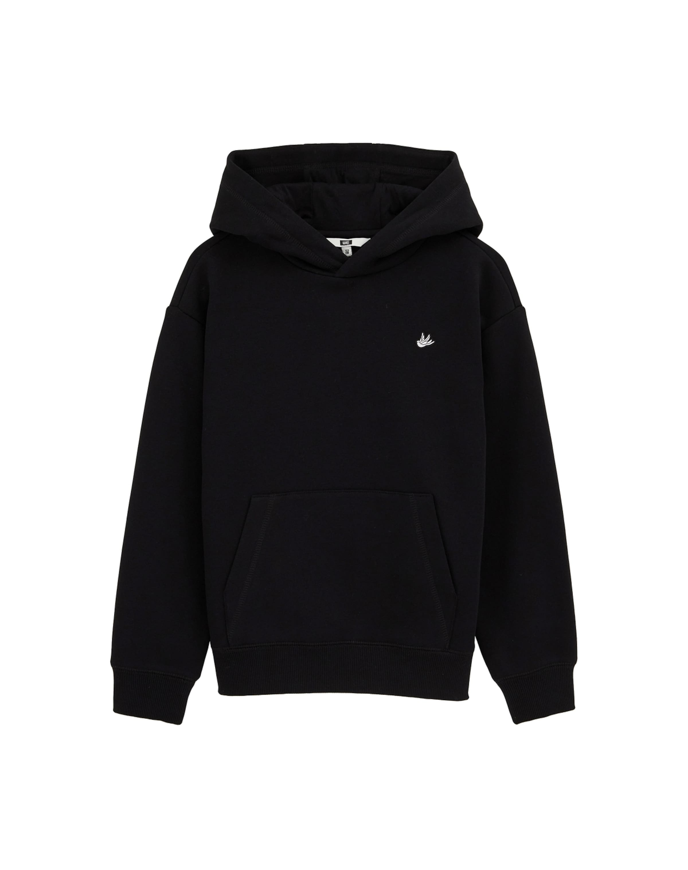 Sweat WE Fashion en noir : devant